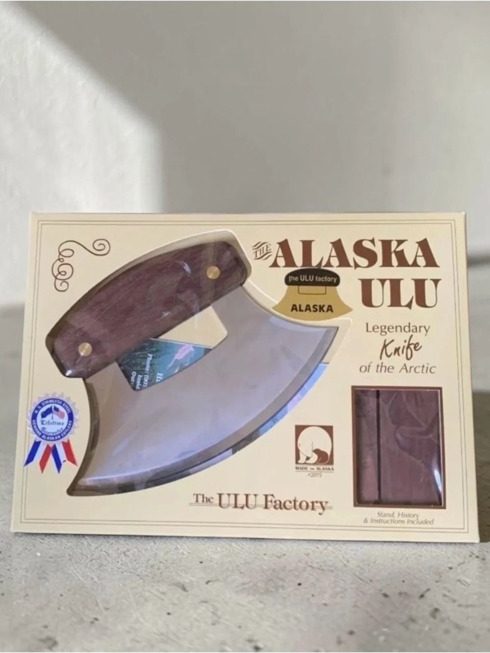 The ulu factory sharp stainless